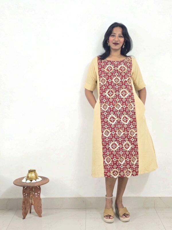 PATOLA POP KURTI